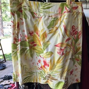 Print Summer Skirt. 97% Cotton.